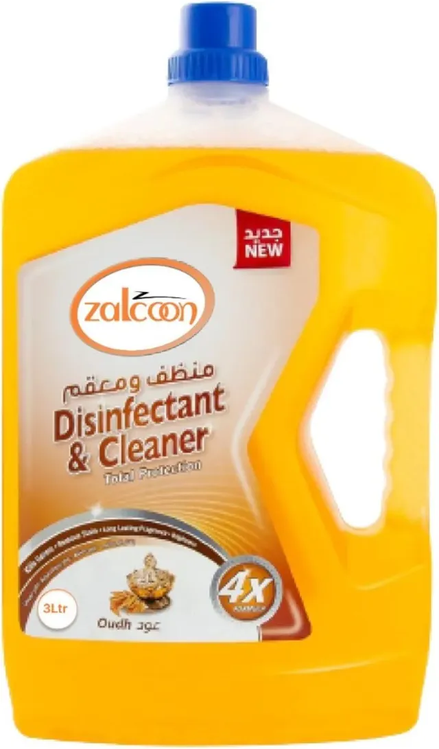 zalcoon Antibacterial Power Floor Cleaner With 4 Times Powerful Cleaning, Oud Fragrance, Multi-Purpose Fabreez Liquid Cleaner Professional Household Non-Toxic Hardwood Floor Cleaner