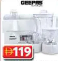 Geepas 4In1 Super Blender GSB2031