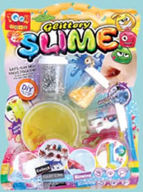 Toon Toyz Diy Glittery Slime Play Set