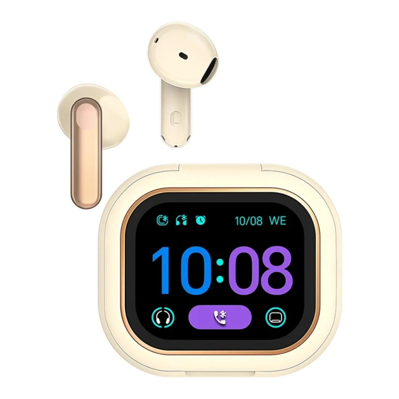 Honor سماعات أذن لاسلكية حقيقية داخل الأذن Choice CuBuds، ذهبي، 5504AGGV