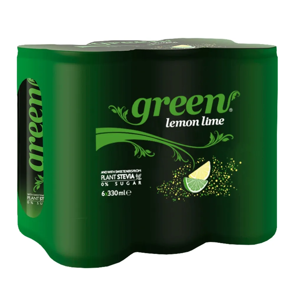 Green Cola مشروب غازي بالليمون الأخضر واللايم