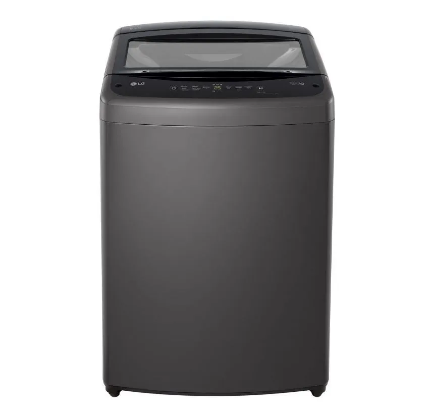 LG غسالة تحميل علوي انفرتر ذكية أسود Mid Black - T18V1NDHT2