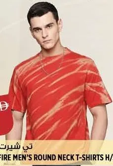 Union Fire Men's Round Neck T-Shirts Half Sleeve