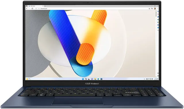 ASUS Vivobook 15 X1504VA Laptop, 15.6" FHD 60Hz Display, Intel Core i3-1315U, 8GB RAM, 512GB SSD, Intel UHD Graphics, English Keyboard, Win 11, Quiet Blue