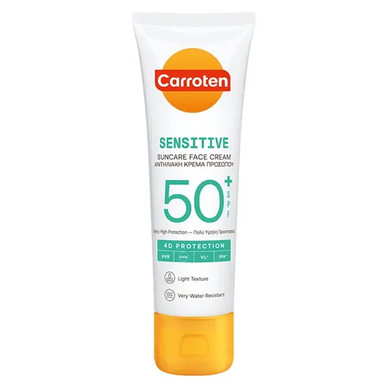 Carroten Sensitive Suncare Face Cream SPF 50+