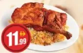 Half Grilled Chicken With Rice