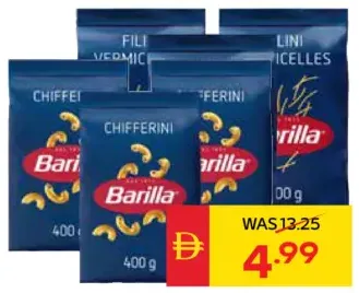 Barilla Pasta Chifferini/Vermicelli