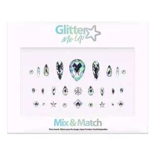 Glitter Me Up Mix and Match Gems Face Jewels