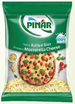 Pinar جبنة موزاريلا مبشورة بوك