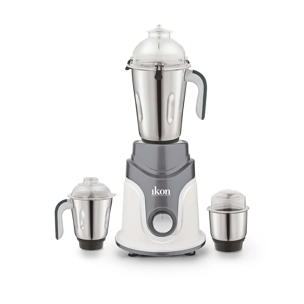 Ikon خلاط ومطحنة مع 3 برطمانات بقدرة 750W، IKIN721