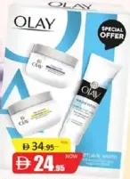 Olay Natural White Face Wash+Day Cream+Night Cream