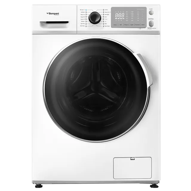 Bompani Front Loading Washing Machine With Dryer BO5289 White