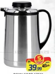 Royalford Steel Vacuum Flask RF6896