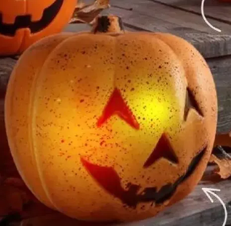 Pumpkin Decoration with Light
