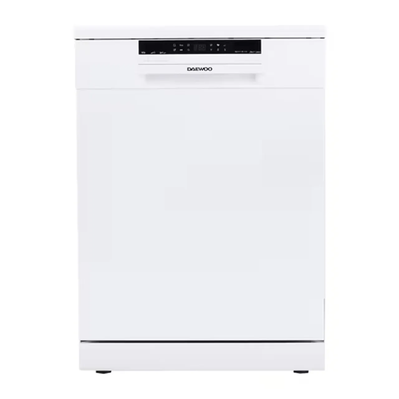 Daewoo غسالة صحون، 14 إعداد مكان، 6 برامج، أبيض، DDW-Z1411W