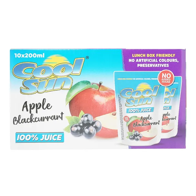 Cool Sun Apple Blackcurrant Juice