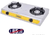Clikon Gas Double Burner
