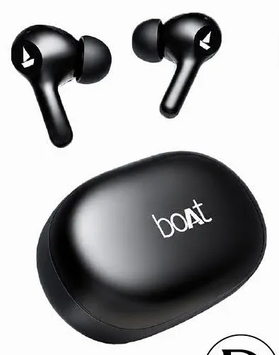 boAt Airdopes 71 Active Black