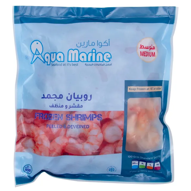 Aqua Marine Peeled Shrimps Medium