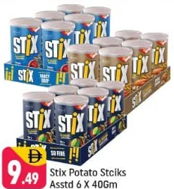 Stix Potato Sticks Assorted