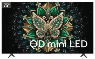 TCL QD mini LED google TV 75Q6C
