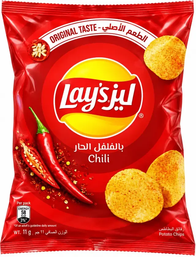 Lay'S Lays Chips Assorted Polybag 11Gmx21Pcs