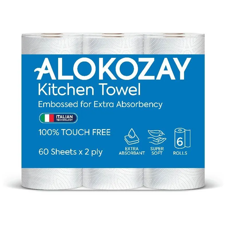 Alokozay مناشف مطبخ فلو