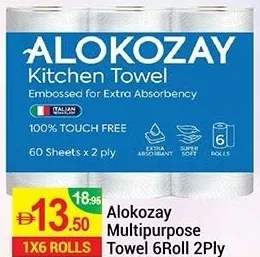 Alokozay Multipurpose Towel 2Ply