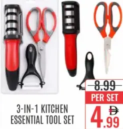 3-in-1 Kitchen Essential Tool Set