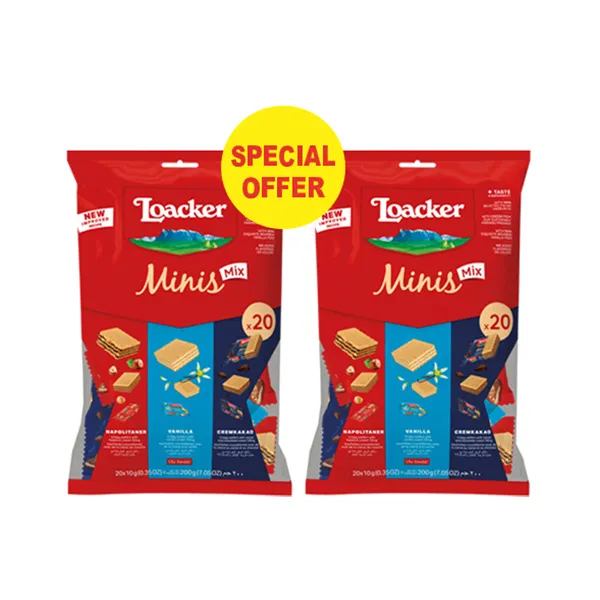 Loacker Minis Assorted Wafer
