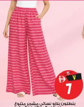 Ladies Printed Plazo Pant Asstd