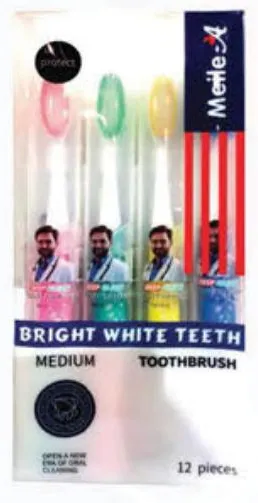 Meile-A Bright White Toothbrush Medium 670