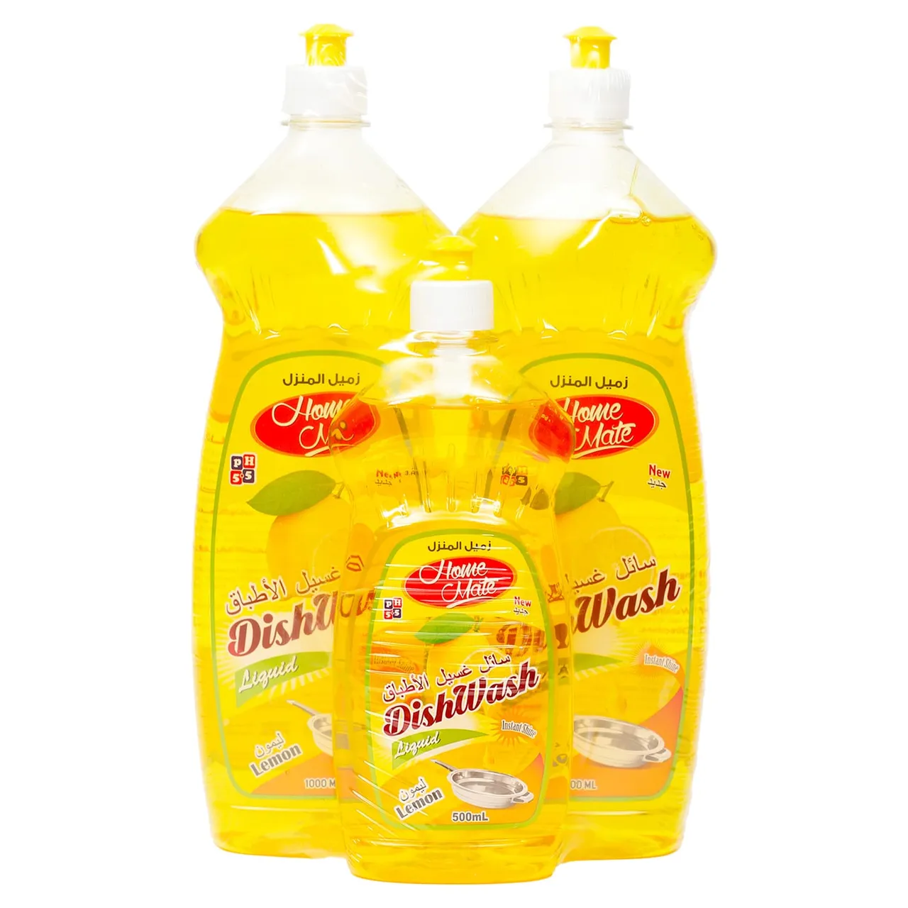 Home Mate سائل غسيل أطباق فاخر بالليمون +