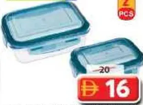 Royalford Borosil Glasscontainer Set