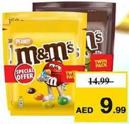 M&M's Chocolate/Peanut