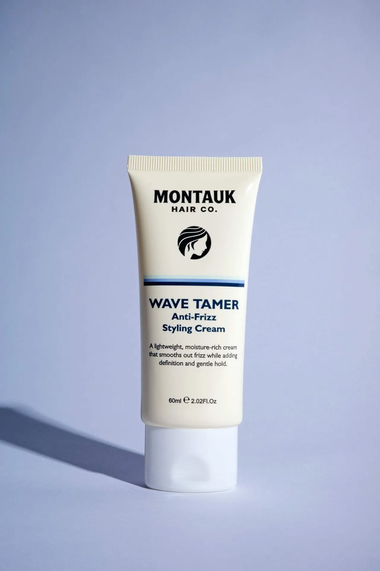 Montauk Hair Co. كريم تصفيف مضاد للهيشان للتموجات Wave Tamer - 2oz حجم سفر