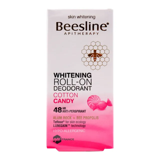 Beesline Cotton Candy Whitening Deodorant Roll-On For Women