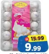 Biladi White Eggs Small