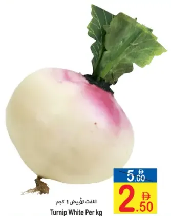 لفت أبيض