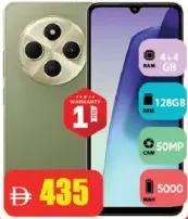 Redmi 14C 4+4GB RAM, 128GB ROM, 50MP, 5000mAh