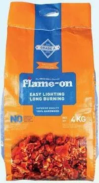 Flame-on فحم خشبي