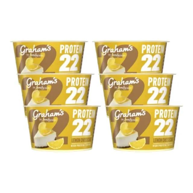 Grahams Family Dairy Protein Yoghurt Lemon Cheesecake