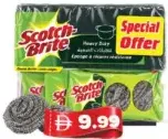 Scotch Brite 3M Spng Clth+Spiral+Limnte