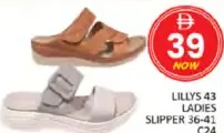 Lillys Ladies Slipper 43 C24