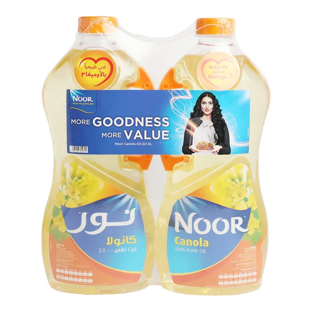 Noor Canola Oil 1.5 Lx2Pcs