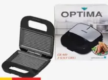 Optima جريل 2 شريحة 750W Gr900