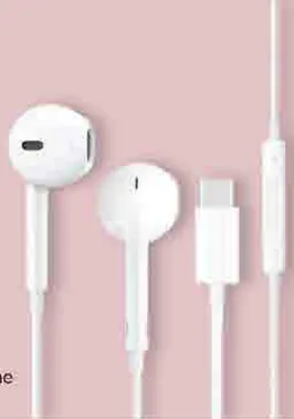 WiWU Wired Earphone EB303 White