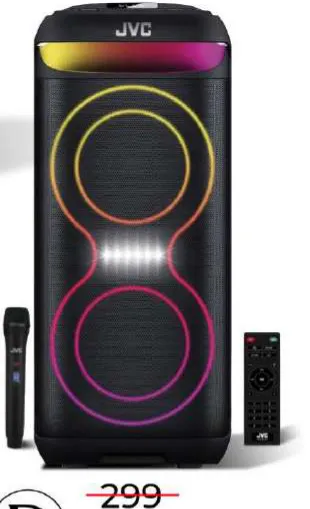 JVC BluetoothParty Speaker 1200W N4213PB