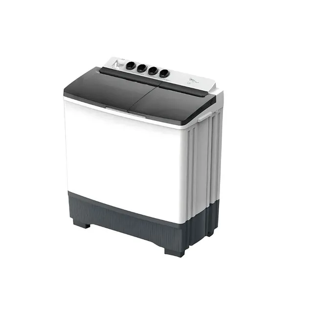 Midea Twin Tub Washer With Air Fresh Dryer, Durable Body, Dual Force Pulsator MT100W170
