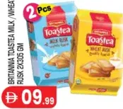 Britannia Toastea Rusk Milk/Wheat